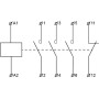 Контактор (пускач) 12А 220B 1НЗ [A0040010044] ПМ 1-12-01 M7 (LC1-D1201) АСКО