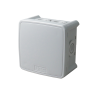 75x75x48 внешняя распределительная коробка 6 вводов IP65 серая [JB-075-075-048-GF-IP65-GR] UEC