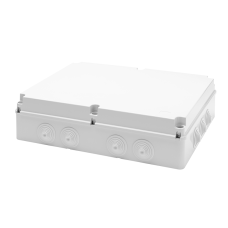 460x380x120мм внешняя распределительная коробка 14 герметичных вводов IP55 серая [GW44011] Gewiss