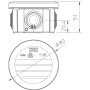 80х51мм наружная распределительная коробка 4 герметичные вводы IP65 [2007029] ПП T25 OBO Bettermann