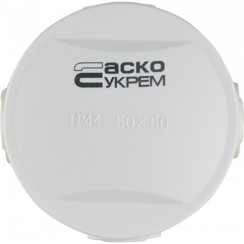50х40мм зовнішня розподільча коробка 4 герметичні вводи IP44 [A0150170015] ABS TY-RA АСКО