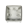100x100x50мм зовнішня розподільча коробка 6 вводів IP65 сіра [JB-100-100-050-G-IP65-GR] UEC