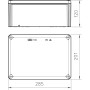 285х201х120мм внешняя распределительная коробка IP66 [2007303] PP Т350 OBO bettermann