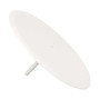 Крышка Ø114х2мм для коробки КО 97/5 ПВХ [KO 97 V_HB] Kopos