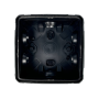 100x100x50мм внешняя распределительная коробка 6 вводов IP65 черная [JB-100-100-050-G-IP65-BL] UEC