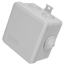 85x85x50мм наружная распределительная коробка 2 герметичных ввода IP55 [s027040] E.NEXT e.db.stand.85.85.50u