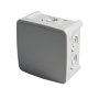 75x75x48 внешняя распределительная коробка 6 вводов IP54 серая [JB-075-075-048-G-IP54-GR] UEC