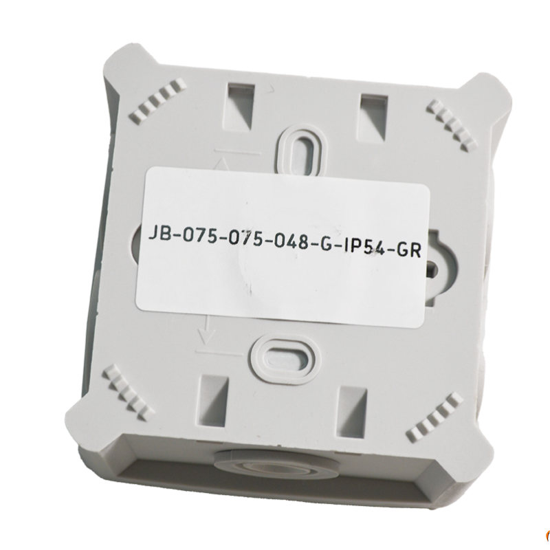 75x75x48 внешняя распределительная коробка 6 вводов IP54 серая [JB-075-075-048-G-IP54-GR] UEC