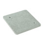 Подкладка 80х80х5мм негорючая для коробок серии LK [PI 80R_XX] Kopos