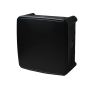 100x100x50мм внешняя распределительная коробка 6 вводов IP66 черная [JB-100-100-050-F-IP66-BL] UEC