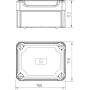 150х116х83мм внешняя распределительная коробка висока кришка IP66 [2007732] PP Т100 OBO bettermann