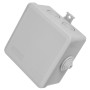 100x100x50мм наружная распределительная коробка 2 герметичных ввода IP55 [s027041] E.NEXT e.db.stand.100.100.50u