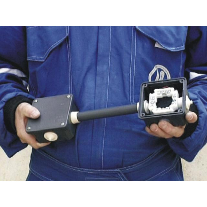 117х117х58мм внешняя распределительная коробка IP54 [8112_KA] ПВХ Kopos