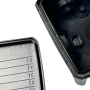 75x75x48 внешняя распределительная коробка 6 вводов IP65 черная [JB-075-075-048-G-IP65-BL] UEC