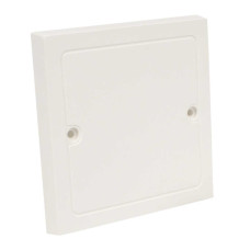 Кришка 82х82х9мм для коробок серии LK 80 ПВХ белая [VLK 80_HB] Kopos