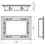 Рамка коробки глибина 80мм для пола толщиной от 80-95мм PA [KOPOBOX 80_LB] Kopos