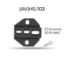 Матрица (AV)HS-103 0.5-6 мм.кв 20-10 AWG для кримпера серии HS [AHS-103] TACTIX