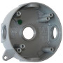 Коробка монтажная металлическая e.industrial.pipe.db.round.thread.5.x.3/4", круглая на 5 резьбовых входов для труб 3/4", Enext [i0530011]