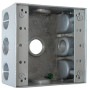 Коробка монтажная металлическая e.industrial.pipe.db.thread.5.1/2" с 5 резьбовыми входами 1/2", Enext [i0530005]