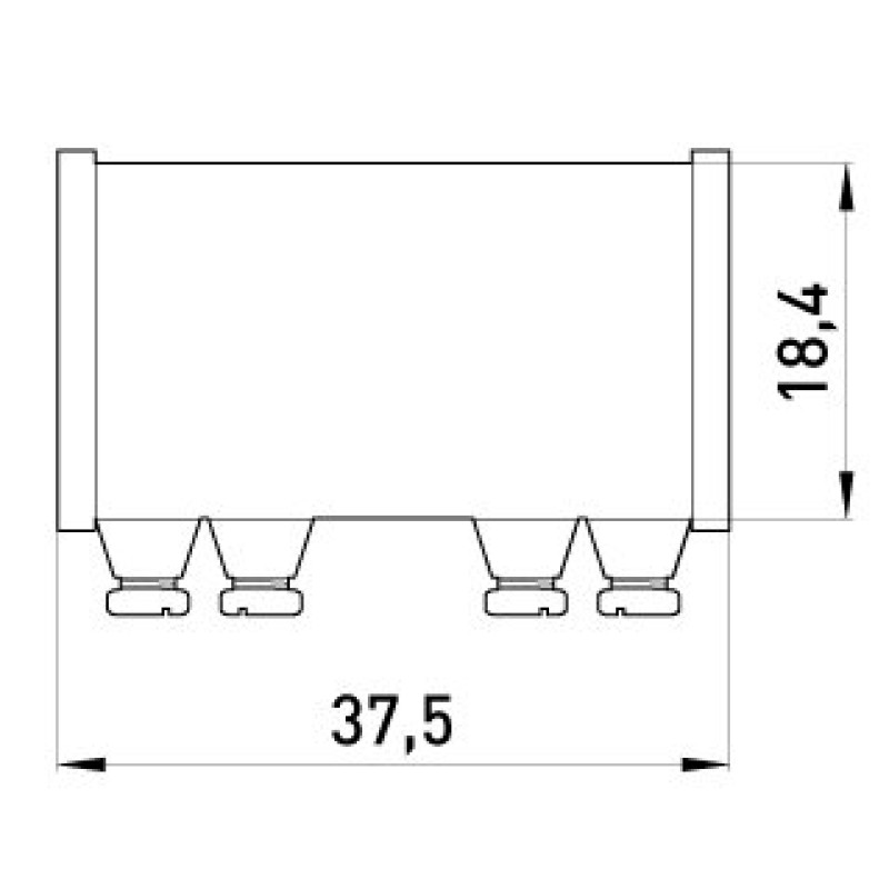 Соединитель металлический e.industrial.pipe.connect.screw.1/2", на винтах, Enext [i0440001]