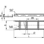 Лестничный лоток 50х500,L3000, L5 Combitech, дкс [ll5050]