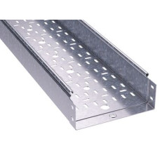 Лоток перфорированный 500х80, нержавеющий, L3000*1,0 мм, s5 Combitech, дкс [35307inox]