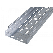 Лоток перфорированный 150х50 L3000, горячего цинкования, длина 3м дкс [35263]