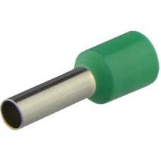 Изолированный наконечник 16кв.мм. гильза: 12мм зеленый (1 шт.) [A0060010100] НТ 16,0-12 АСКО