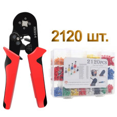 Комплект четырехгранный кримпер HSC8 6-4 +2120 наконечников 16 видов [DART.E15] TACTIX