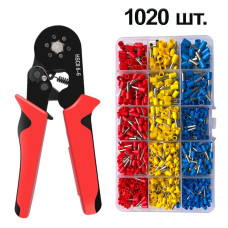 Комплект шестигранный кримпер HSC8 6-6 +1020 наконечников 15 видов [DART.E19] TACTIX