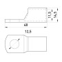 Мідний луджений кабельний наконечник 70мм.кв М12 (1 шт.) [s19006] E.NEXT e.end.stand.c.70