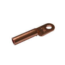 Медный кабельный наконечник 25кв.мм. M8 гильза: 34,6мм (1шт.) [LUG-DT-025] DT-25 UEC