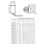 Луженый наконечник 70кв.мм. M10 гильза: 21мм (1 шт.) [A0060230011] SKT90-70-10 АСКО