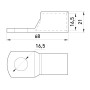 Медный луженый кабельный наконечник 150мм.кв М16 (1 шт.) [s19009] E.NEXT e.end.stand.c.150