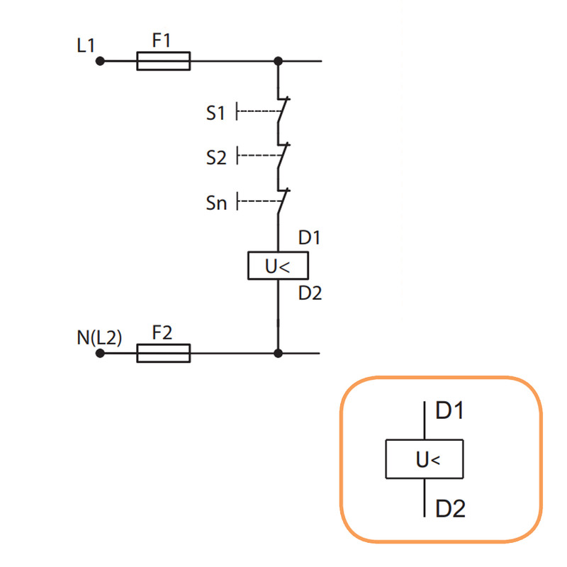 Расцепитель минимального напряжения 240V для MPE 25 [4648027] URMPE-N ETI