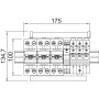 Обмежувач перенапруги комплекс 3P 100кА 255В клас 1+2 (B+С) [5089754] PS3-B+C TNC OBO bettermann
