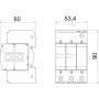Обмежувач перенапруги 2P+N/PE 60кА 280В клас 2 (С) [5094653] V20-C 2+NPE-280 OBO bettermann