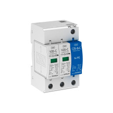 Ограничитель перенапряжения 2P+N/PE 60кА 280В класс 2 (С) [5094653] V20-C 2+NPE-280 OBO bettermann