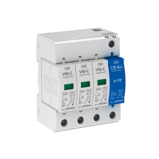 Ограничитель перенапряжения 3P+N/PE 40кА 320В класс 2 (С) [5094924] V10-C 3+NPE-320 OBO bettermann