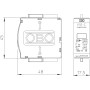 Картридж змінний 1P 20кА 150В клас 2+3 (C+D) для SPD V10 [5093400] V10-C 0-150 OBO bettermann