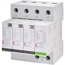 Ограничитель перенапряжения 4Р 50кА 255В [2442925] ETITEC VS T123 ETI