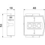 Картридж змінний 1P 25кА 385В клас 2 (С) [5099613] V20-VA 0 OBO bettermann