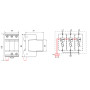 Ограничитель перенапряжения 3Р 40кА 300В [2440665] ETITEC ML T123 ETI