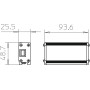 Обмежувач перенапруги ND-CAT6/E-B RJ45 8(8) 10кА 65В DC клас 1 (D1) [5081804] ND-CAT6/E-B OBO bettermann