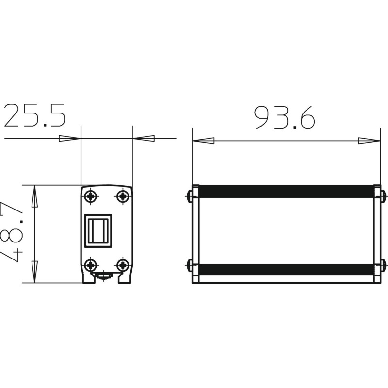 Обмежувач перенапруги ND-CAT6/E-F RJ45 8(8) 5кА 58В DC клас 2+3 (C2+C1) [5081802] ND-CAT6/E-F OBO bettermann