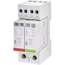Ограничитель перенапряжения 4Р 40кА 255В [2442945] ETITEC V 2T2 ETI
