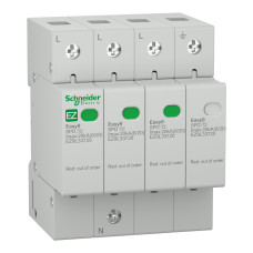 Ограничитель перенапряжения 3P+N 20кА 275В класс 2 (C) [EZ9L33720] EZ9 Schneider Electric