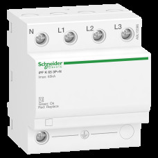 Ограничитель перенапряжения 3P+N 65кА 230В класc 2 (С) [A9L15586] iPF65 Schneider Electric