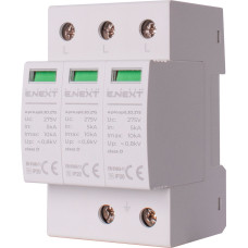 Ограничитель перенапряжения 3P 10кА 275В класс 3 (D) [p076011] E.NEXT e.pro.spd.3D.275