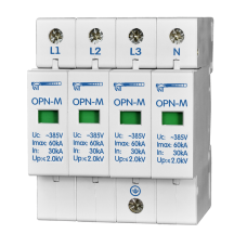 Ограничитель перенапряжения 4P 30кА 380В [NTOPN4S30] ОПН-М (4S) 30кА Новатек-Електро